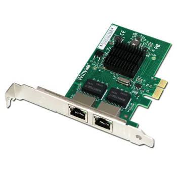 Divas-port gigabit NIC ISCSI BCM5709c TOE E5709T PCI-E X1