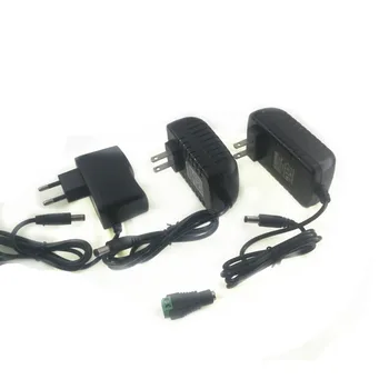 1GB 24W ES MUMS Plug Vadītāja Adapteris AC110V 220V DC 12V 2A 5.5*2.1 mm, LED Barošanas bloki LED Sloksnes Gaismas, Transformatoru Adapteri
