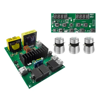 220V 150W 40Khz Digital Circuit Board Display Time Vadītāja Ultraskaņas Devēju Rūpniecības Auto Mazgātājs Ģenerators