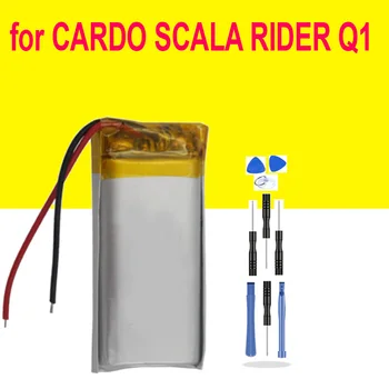 3.7 V 500mAh Jaunu Akumulatoru Cardo Scala Rider Q1,Q3,FM,Q-Solo Austiņas Li Polimēru Uzlādējams Akumulators, Rezerves WW452050PL