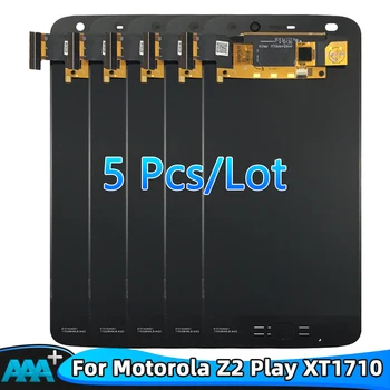 5gab 5.5 collu Priekš Motorola Moto Z2 Spēlēt LCD XT1710-02 XT1710-06 XT1710 Displejs, Touch Screen Nomaiņa
