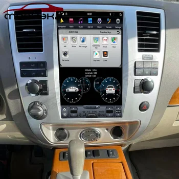 Android 9.0 Par Nissan Pathfinder 2010 4+64G Auto Radio Multimediju Atskaņotājs, Tesla Stila Auto Stereo Galvas Vienības GPS Navigācijas DSP