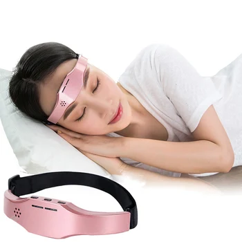 Elektriskā Galvas Massager Migrēna, Bezmiegs, Atbrīvošanas USB Lādējamu Terapijas miegs, Galvassāpes, Migrēna Palīdzības