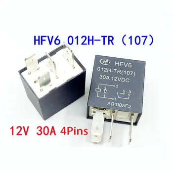 HFV6 012H-TR 30A 12VDC 4Pins 12V Relejs