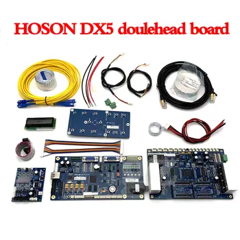 Hoson Dubultā galvu Valdes komplekts Epson DX5/R800 printhead valdes komplekts uv/ uz ūdens bāzes/Eco šķīdinātājs printeri, tīkla versioner