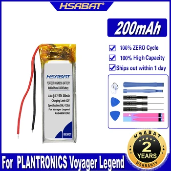 HSABAT AHB480832PK 200mAh Akumulatoru PLANTRONICS Voyager Legend,5200 Headest Baterijas