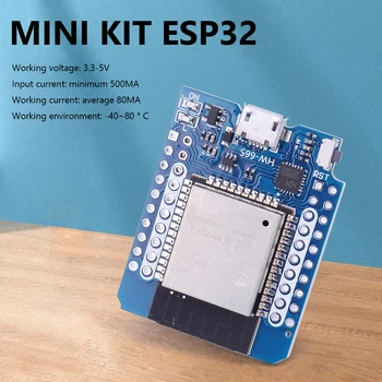 MINI KOMPLEKTS ESP32 Moduli, WiFi, Bluetooth Saderīgu Dual-core CPU CP2104/CH9102 Attīstības padomes 3.3-5V Bezvadu Elektronisko Modulis