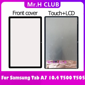 Oriģināls Samsung Galaxy Tab A7 10.4 (līdz 2020. gadam) SM-T500 T505 T500 T507 LCD Displejs, Touch Screen Sensoru Stikla Digitizer Montāža