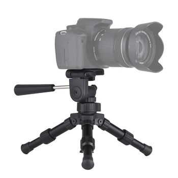 Portatīvo Viegls Mini Galda Statīvs ar Pan Tilt Head Maks. Slodzes 4.5 kg Canon Nikon Sony DSLR