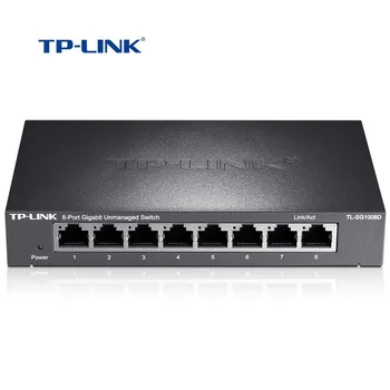 TP-Link 8 Port 10/100/1000Mbps Gigabit Switch Over Ethernet IEEE802.3 (TL-SG1008D)