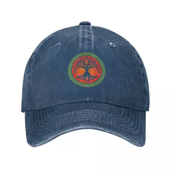 Vintage Ķeltu Dzīvības Koks Yggdrasil Beisbola cepure Liela Izmēra Cepure Dropshipping Sieviešu Klp Vīriešu